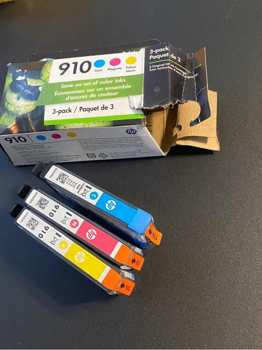 HP 910 Ink 3-Pack